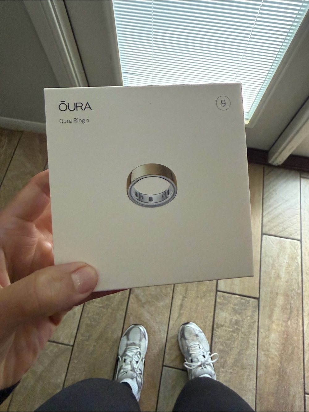 Oura Ring Gen 4 - Size 9 Gold